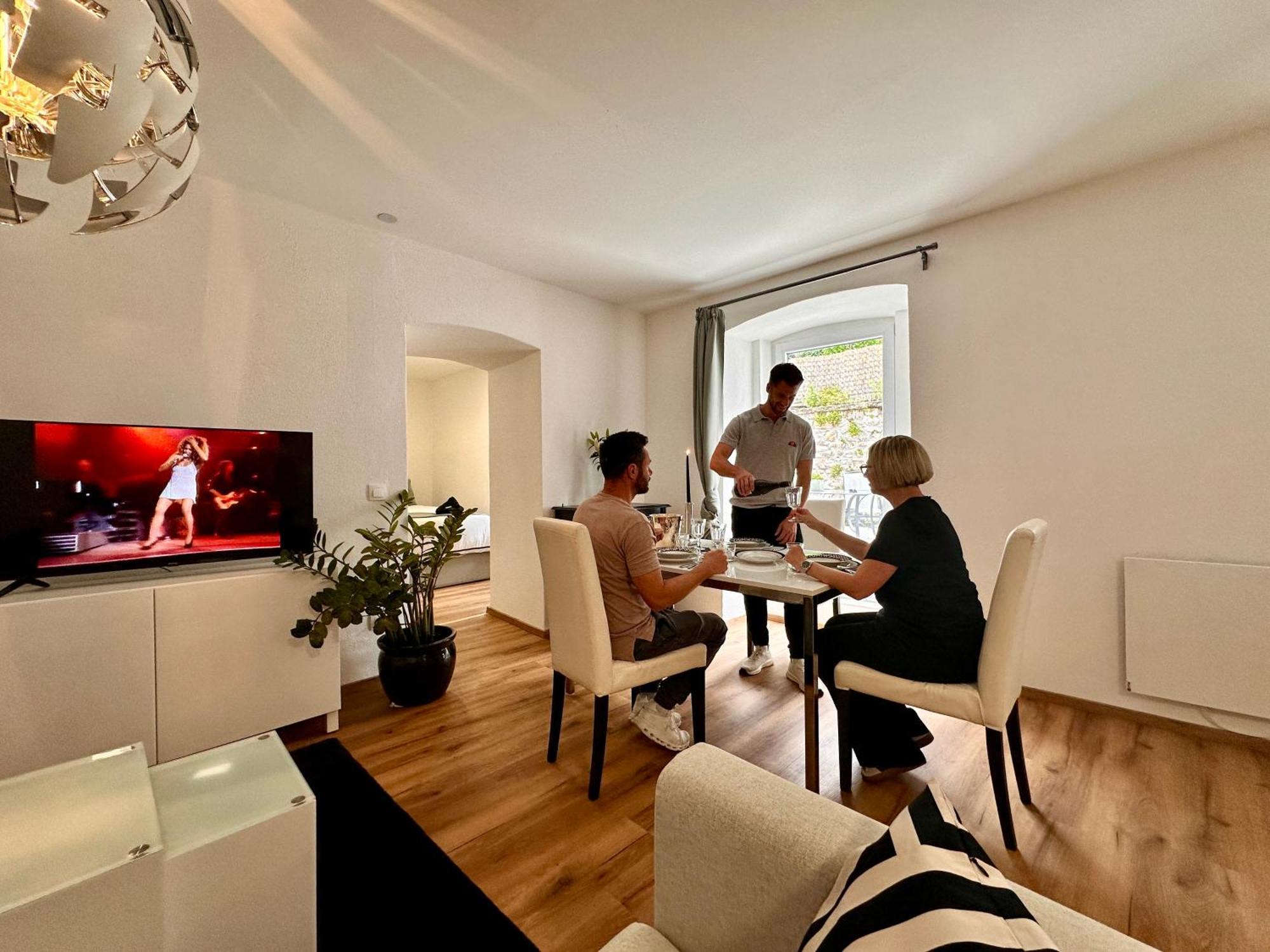 Schoene Ferienwohnung Schottwien Exteriér fotografie