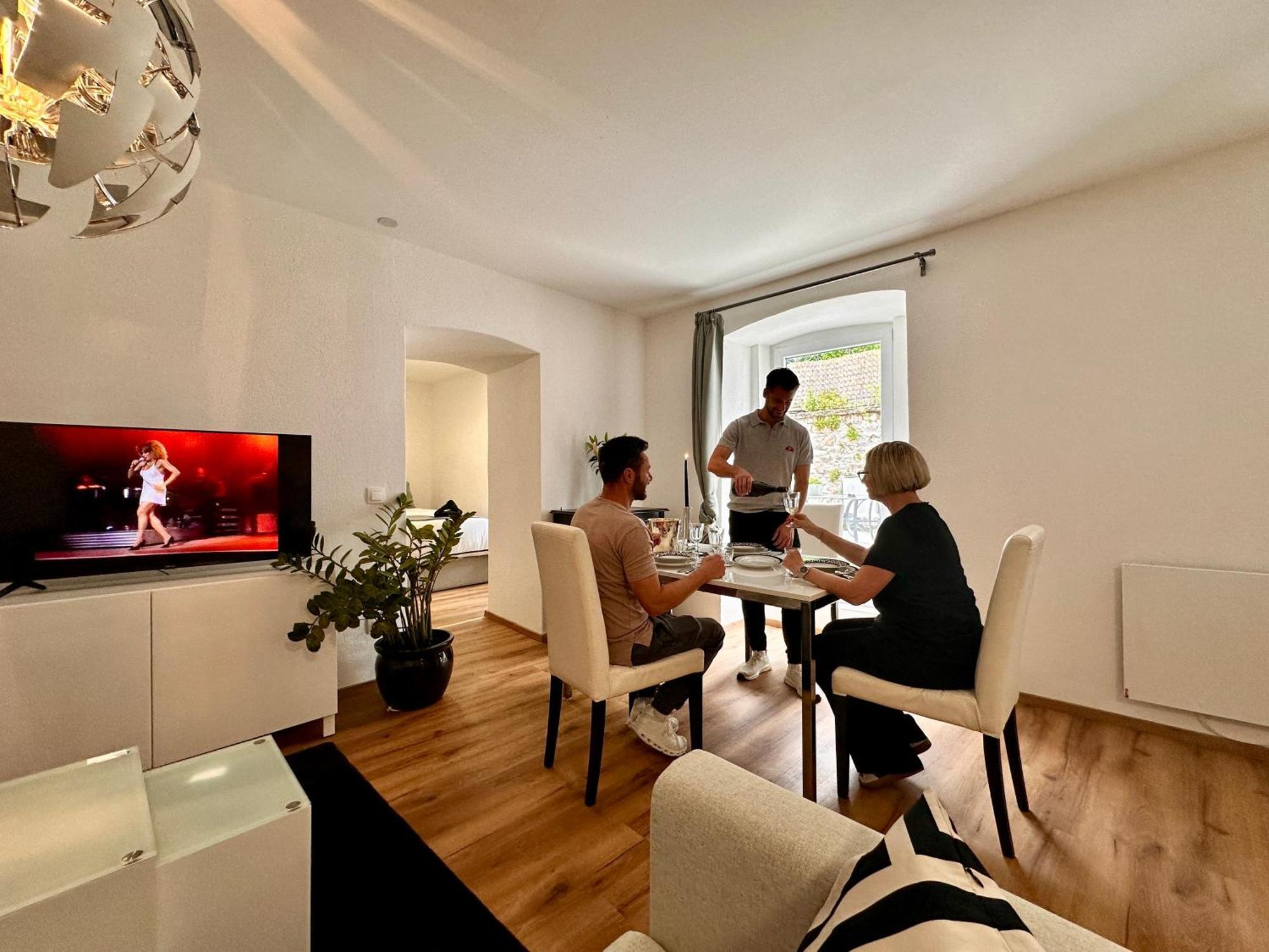 Schoene Ferienwohnung Schottwien Exteriér fotografie